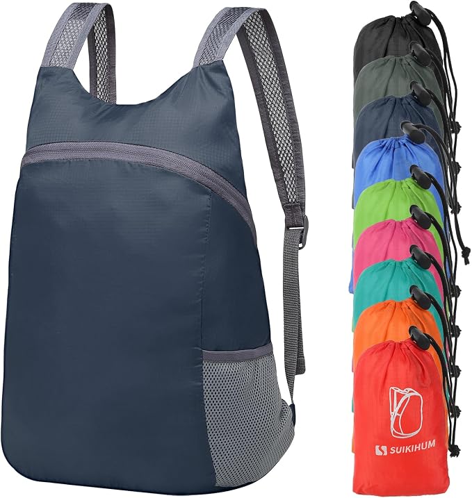 20L Ultra Hiking-Daypack Lightweight Foldable Travel Packable Backpack by SUIKIHUM