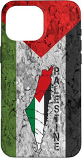 Kufiya PALESTINE Keffiyeh flag, Palestinian Map pattern Case by Unknown