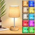 Wowag Small Cordless Table Lamp, 5000mAh Rechargeable Battery Operated Desk Lamp by Wowag