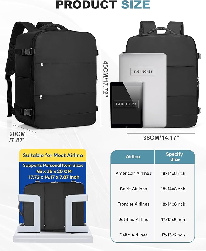 coofay Large Vacuum Backpack Travel - Image 5