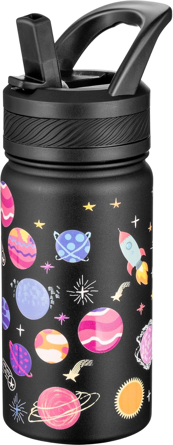 Fanhaw 14 Oz Kids Insulated Water Bottle by FANHAW