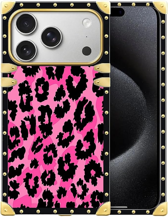 for iPhone 17 Pro Case Luxury Golden Decoration by Unknown