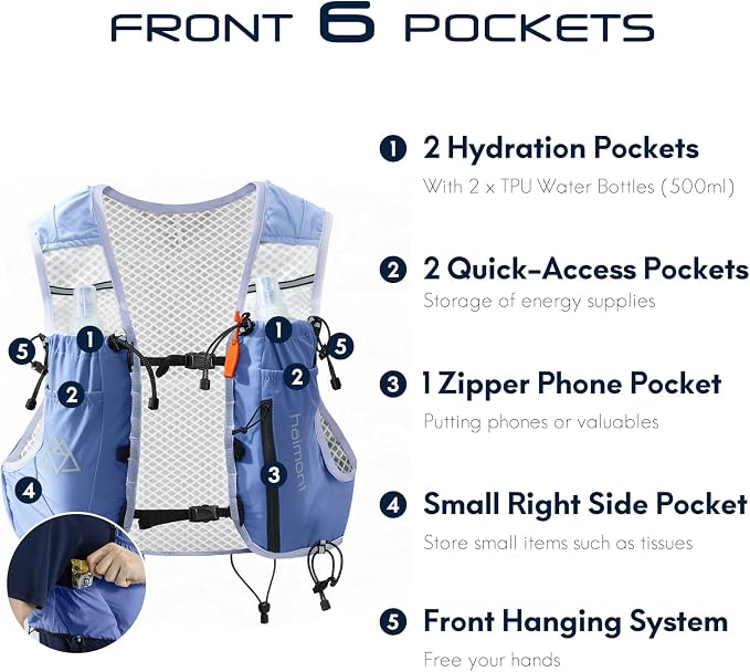 Haimont Running Hydration Vest - Image 4