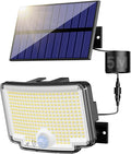Peasur Solar Motion Lights Outdoor, 318 LED Solar Security Light by Peasur