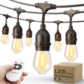 addlon Outdoor String Lights Timer Control, 48FT LED Patio Light by addlon