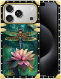 for iPhone 17 Pro Case Luxury Golden Decoration by Unknown