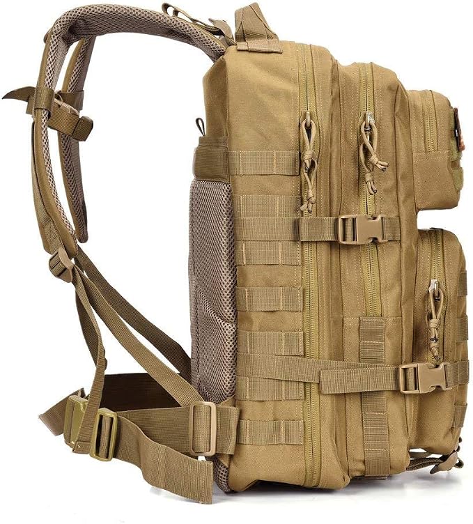 REEBOW GEAR Military Tactical Backpack Army 3 Day Assault Pack Molle Bag - Image 3