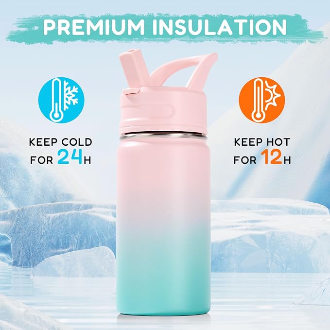 Fijinhom 12oz Kids Water Bottle - Image 5