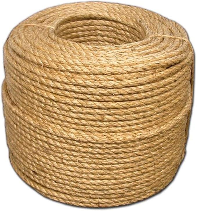 T.W Evans Cordage 24-003 3/8-Inch by 600-Feet Grade Number-1 Manila Rope by T.W+.+Evans+Cordage+Co.