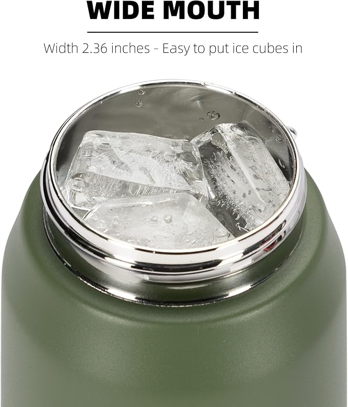 Fanhaw 24 oz Insulated Stainless Steel Water Bottle - Image 5