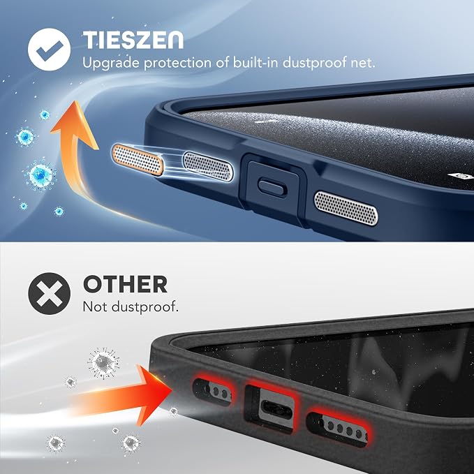 TIESZEN for iPhone 15 Pro Case, Compatible - Image 7