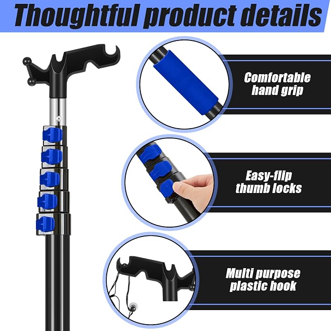 7-36 ft Telescopic Extension Pole - Image 3
