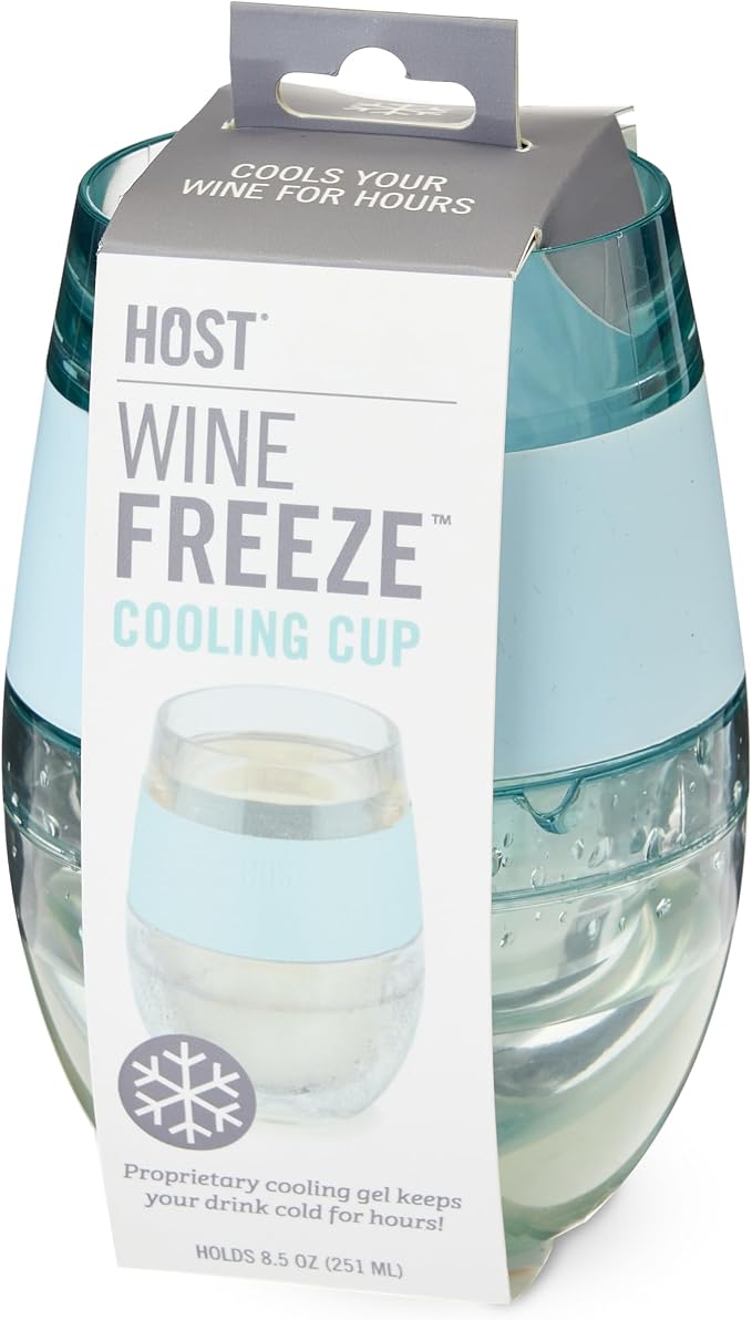 HOST Wine Freeze Cooling Cup, Plastic Double Wall Insulated Freezable Drink - Image 9