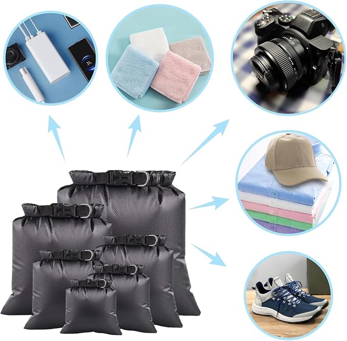 6PCS Dry Bags Waterproof, Lightweight Dry Bags - Image 5