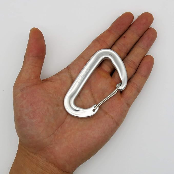 12kN 3.2"x2" Heavy-Duty Carabiner Clips - Image 3
