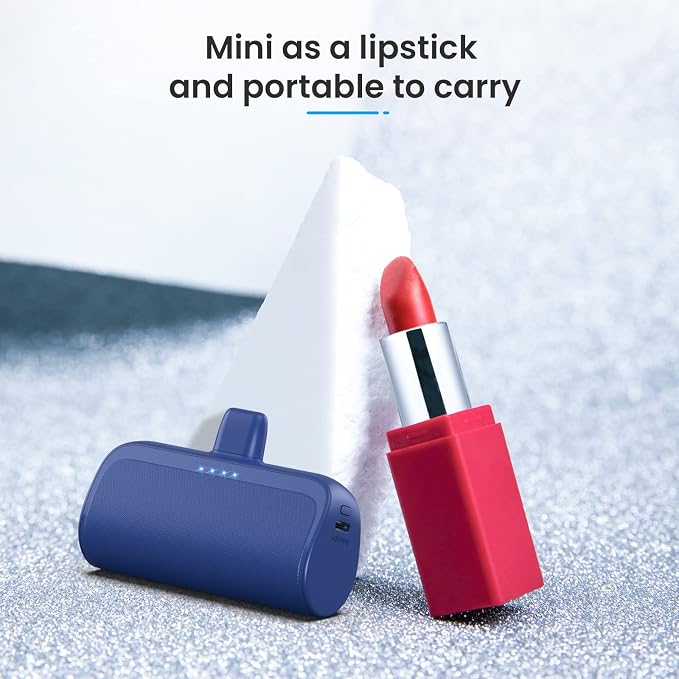 Mini Portable Charger for iPhone 5200mAh, 20W PD Fast Charging Power Bank - Image 5