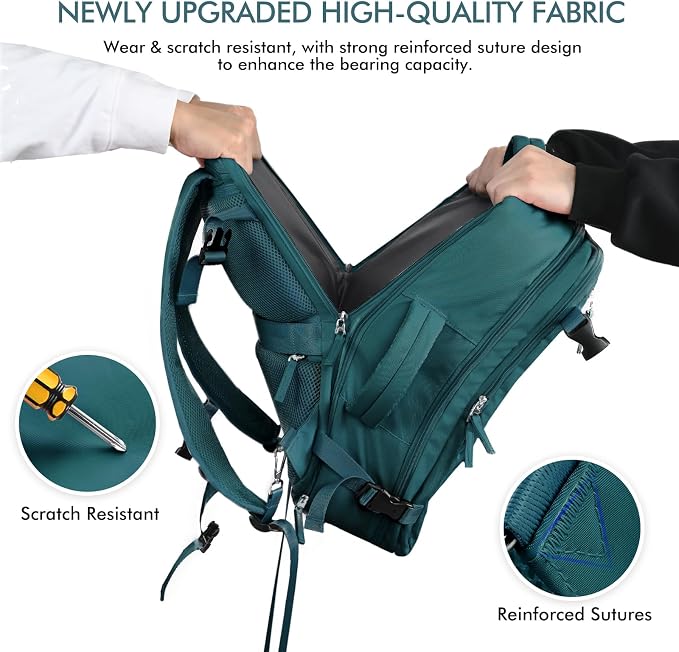 Beraliy Travel Backpack for Women as Personal Item Travel Bag Flight Approved - Image 9
