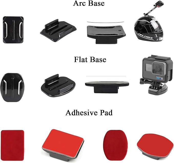 Universal Action Camera Accessory Kit - Image 5