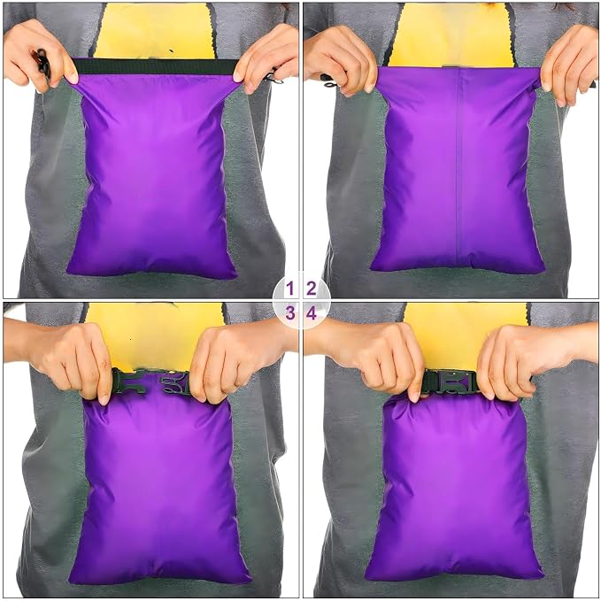 Shappy 6/12 Pcs Waterproof Dry Bags, Lightweight Outdoor Waterproof Dry Stuff - Image 4