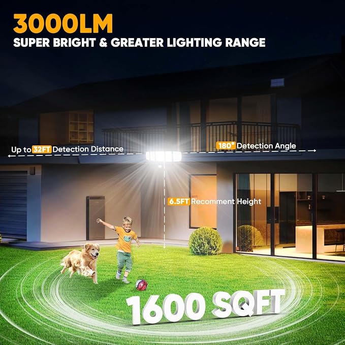Solar Motion Lights Outdoor - - Image 5