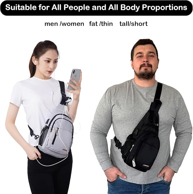 JENAGREEN Waterproof Sling Backpack Crossbody Sling Bag - Image 9