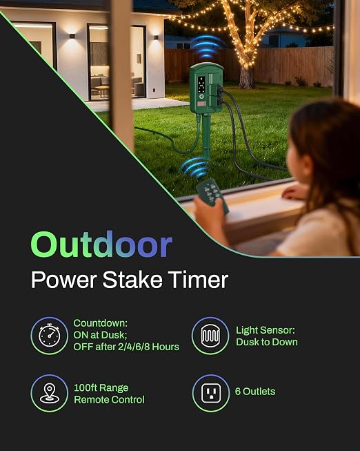 BN-LINK Outdoor Power Stake - Image 2
