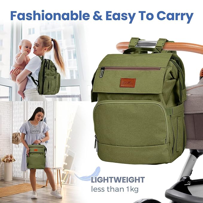 PILLANI Baby Diaper Bag Backpack - Image 5