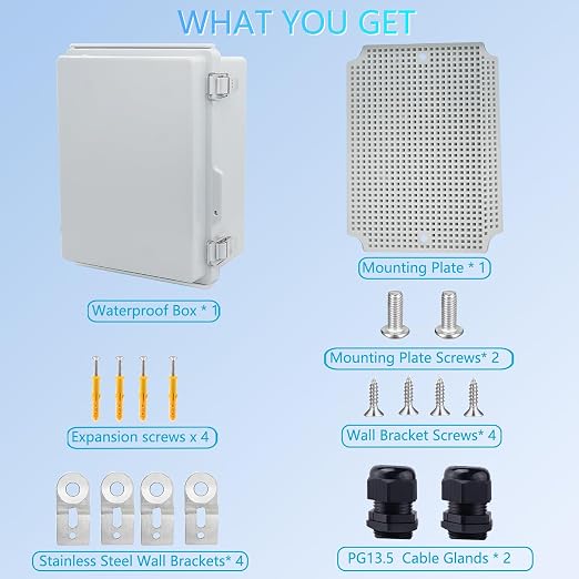 IP67 Waterproof Junction Box, ABS Plastic Electrical Enclosure - Image 7