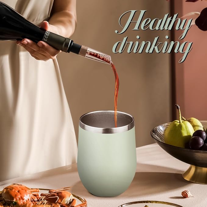 12oz Stemless Wine Tumbler - Image 7