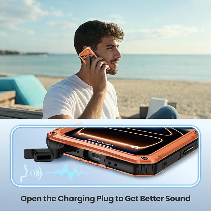 Mitywah Waterproof Case for iPhone 17 Pro, Rugged Metal Case - Image 7