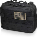 WYNEX Tactical Molle Admin Pouch of Double Layer Design, Admin Pouches Molle by WynexTactical