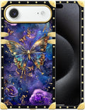 for iPhone 17 Air Case Luxury Golden Decoration by Unknown