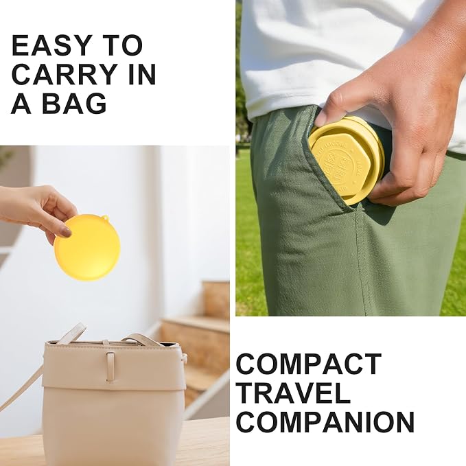 Collapsible Travel Cup with Lid - Image 6