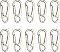 SWATOM Small Mini Carabiner Clip Tiny Spring Snap Hook Keychains Micro by SWATOM