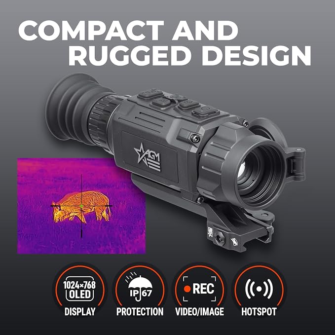 AGM Global Vision Rattler V2 Thermal Imaging Rifle Scope - Image 3