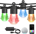 XMCOSY+ 48FT Smart Outdoor String Lights by XMcosy