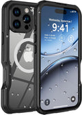 for iPhone 16 Pro Case Waterproof, Full-Body Hard Case Built-in by Comboproof
