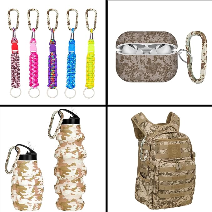 CampTek Carabiner Caribeaner Clip - Image 4