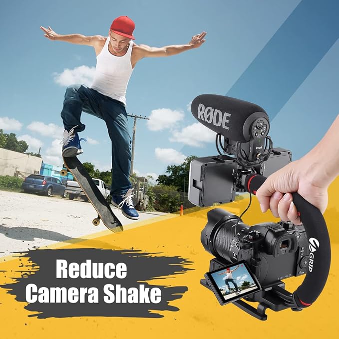 Zeadio Video Action Stabilizing Handle Grip Handheld Stabilizer - Image 2