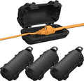 Extension Cord Cover Outdoor, 4 Pack IP54 Water-Resistant Power Cord Protector by CFMASTER