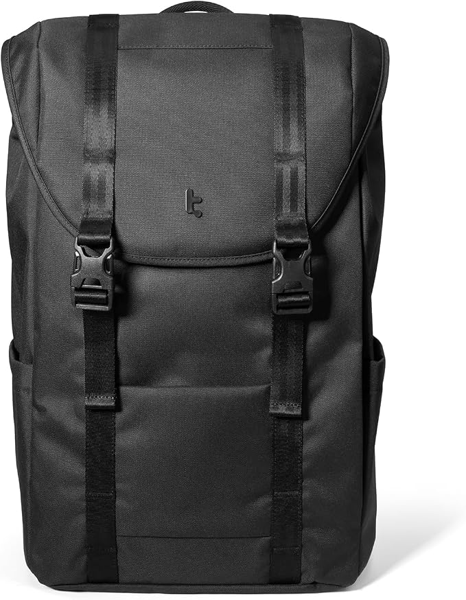tomtoc Flap Laptop Backpack, Lightweight, Water-Resistant Casual Daypack by tomtoc