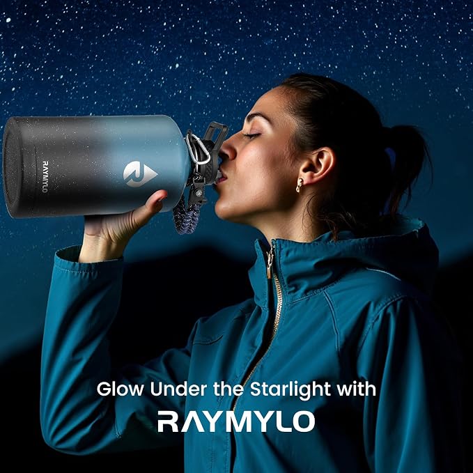RAYMYLO 128oz Insulated Water Bottle, Triple Wall Vacuum Stainless Steel Water - Image 2
