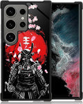 for Samsung Galaxy S24 Ultra Case, Sakura Japanese Samurai Pattern Graphic by FKBRCL4U