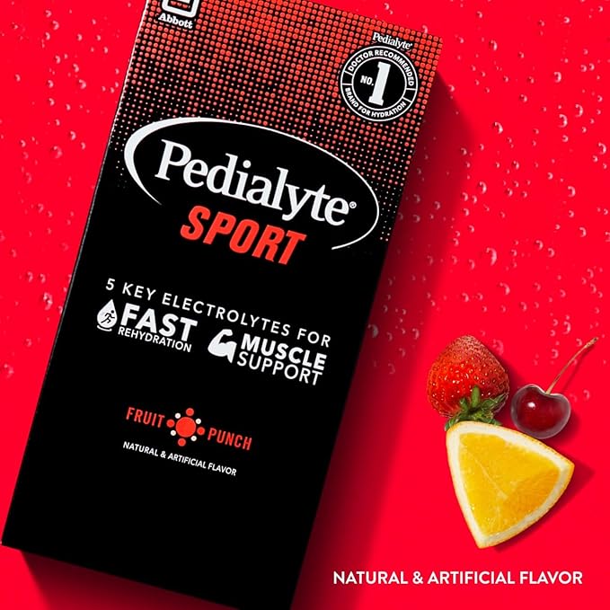 Pedialyte Sport Electrolyte Powder, Fast Hydration - Image 2