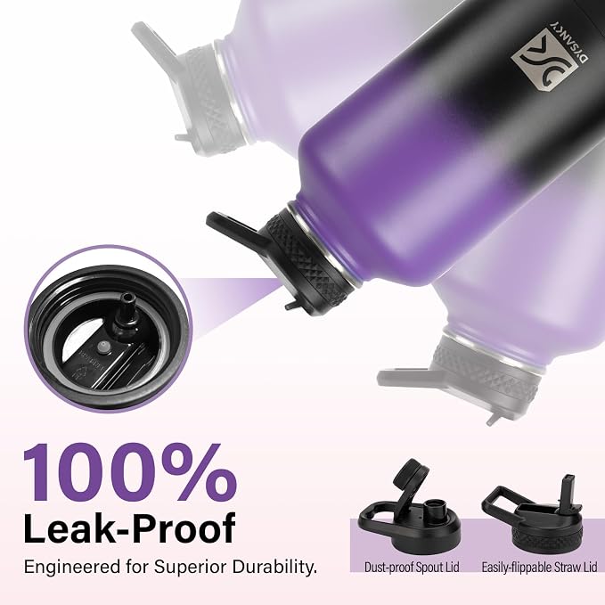 DYSANKY Insulated Water Bottle | Thickened Stainless Steel Vacuum Metal | - Image 7