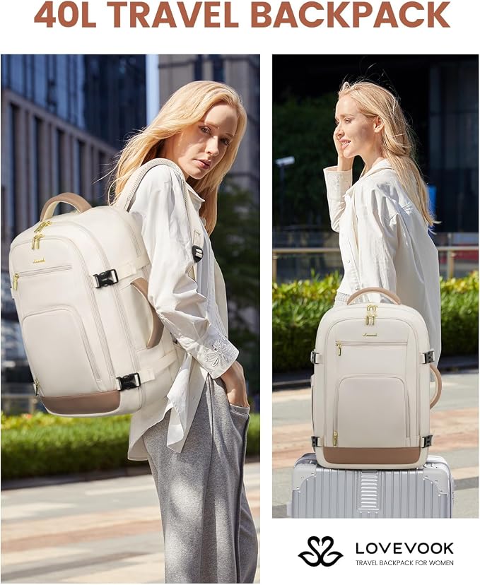 LOVEVOOK 50L Large Travel Backpack - Image 7