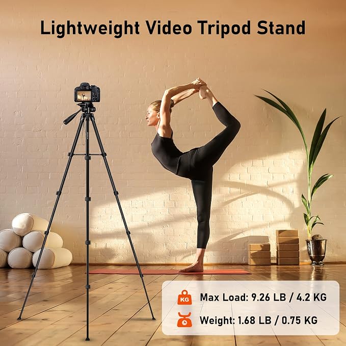 JOILCAN Camera Tripod, Travel Tripods Compatible - Image 4