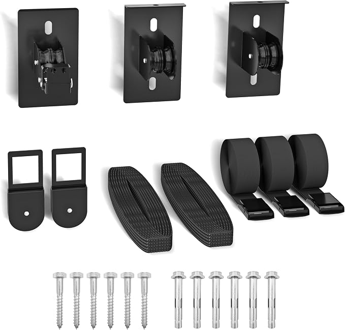 TRUSOON 2025 Upgrade Cargo Box Garage Pulley System, Garage Ceiling Hoist - Image 8