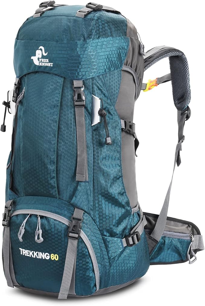 Bseash 60L Waterproof Hiking Camping Backpack by Bseash