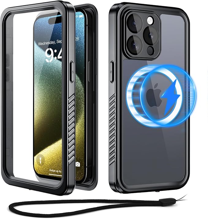 Beeasy for iPhone 15 Pro Max Waterproof Case by Beeasy